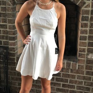 White formal summer Lulus dress